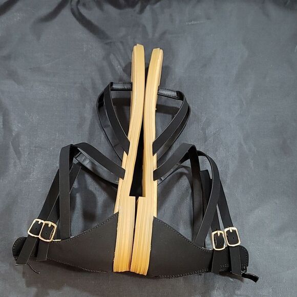 BRAND NEW FOREVER CHEERF-77 SOLID GLADIATOR FLAT BACK ZIPPER S… - Picture 9 of 16